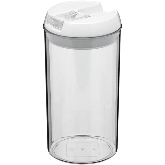 Pote Hermético Pratik Plástico Transparente 1,1L 21x11x11cm