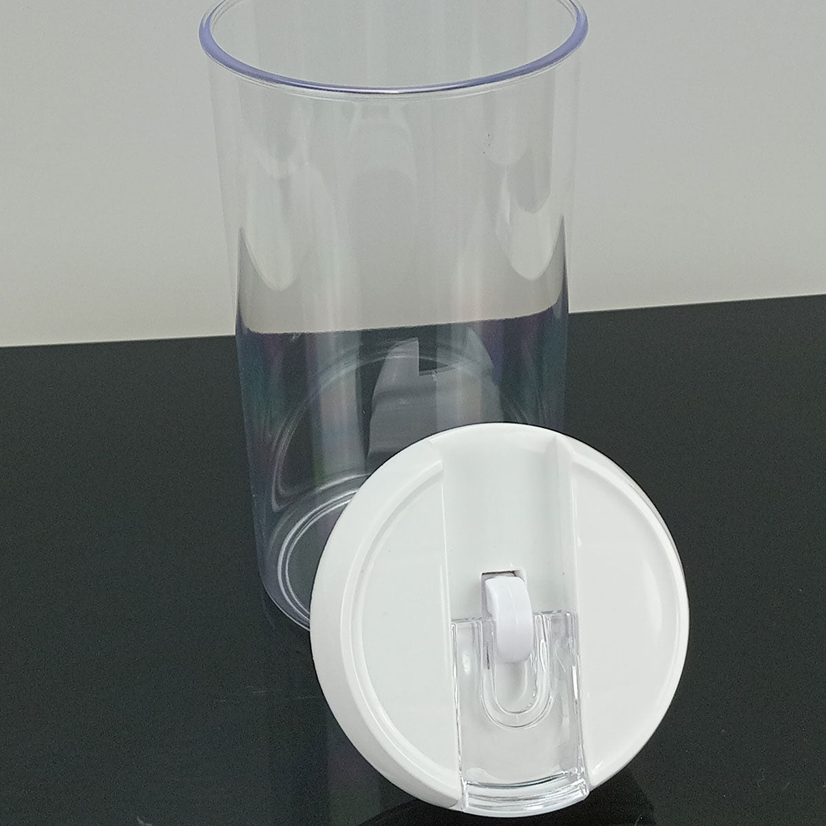 Pote Hermético Pratik Plástico Transparente 1,1L 21x11x11cm