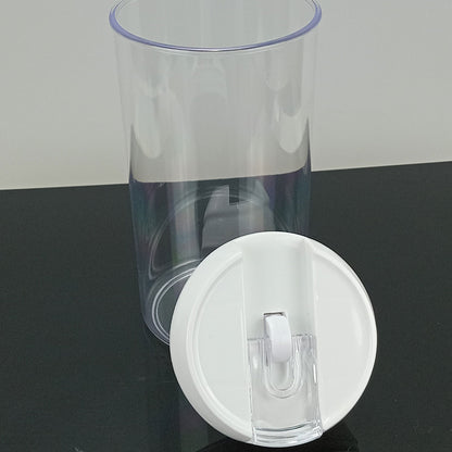 Pote Hermético Pratik Plástico Transparente 1,1L 21x11x11cm