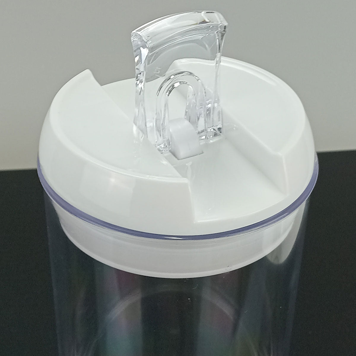 Pote Hermético Pratik Plástico Transparente 1,1L 21x11x11cm