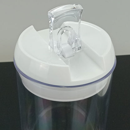 Pote Hermético Pratik Plástico Transparente 1,1L 21x11x11cm