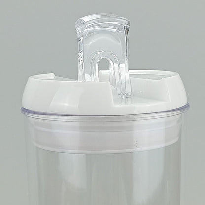 Pote Hermético Pratik Plástico Transparente 1,1L 21x11x11cm