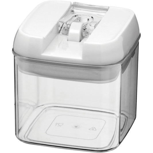 Pote Hermético Pratik 500ml Plástico Transparente para Mantimentos