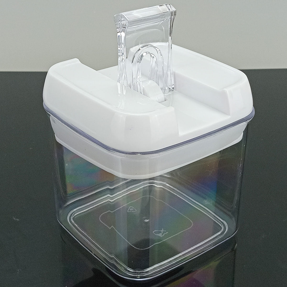 Pote Hermético Pratik 500ml Plástico Transparente para Mantimentos