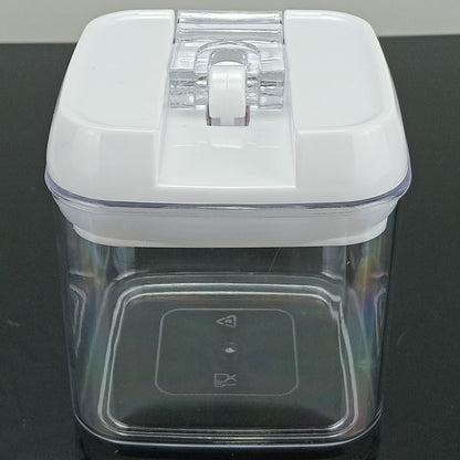 Pote Hermético Pratik 500ml Plástico Transparente para Mantimentos