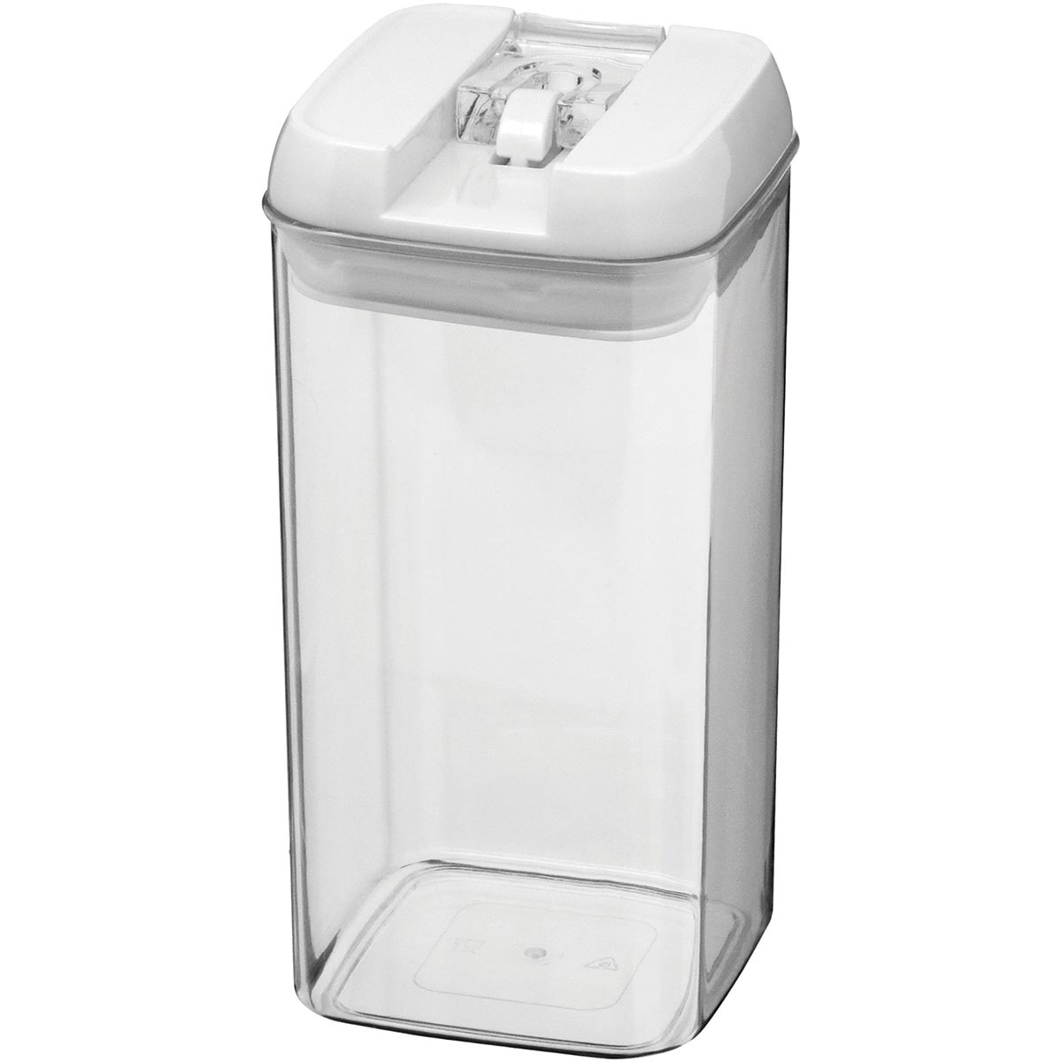 Pote Hermético Pratik Plástico 1,3L Transparente 21x10x10cm