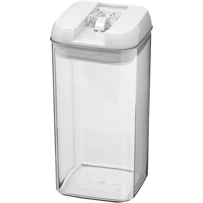 Pote Hermético Pratik Plástico 1,3L Transparente 21x10x10cm