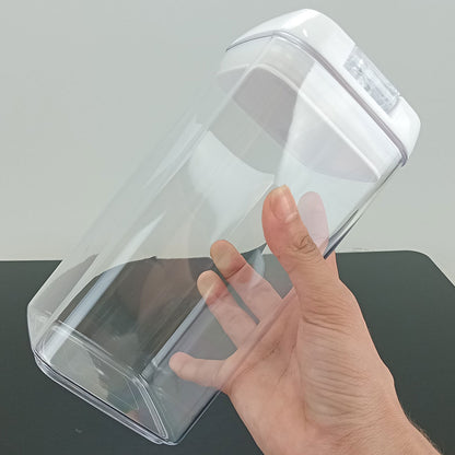 Pote Hermético Pratik Plástico 1,3L Transparente 21x10x10cm