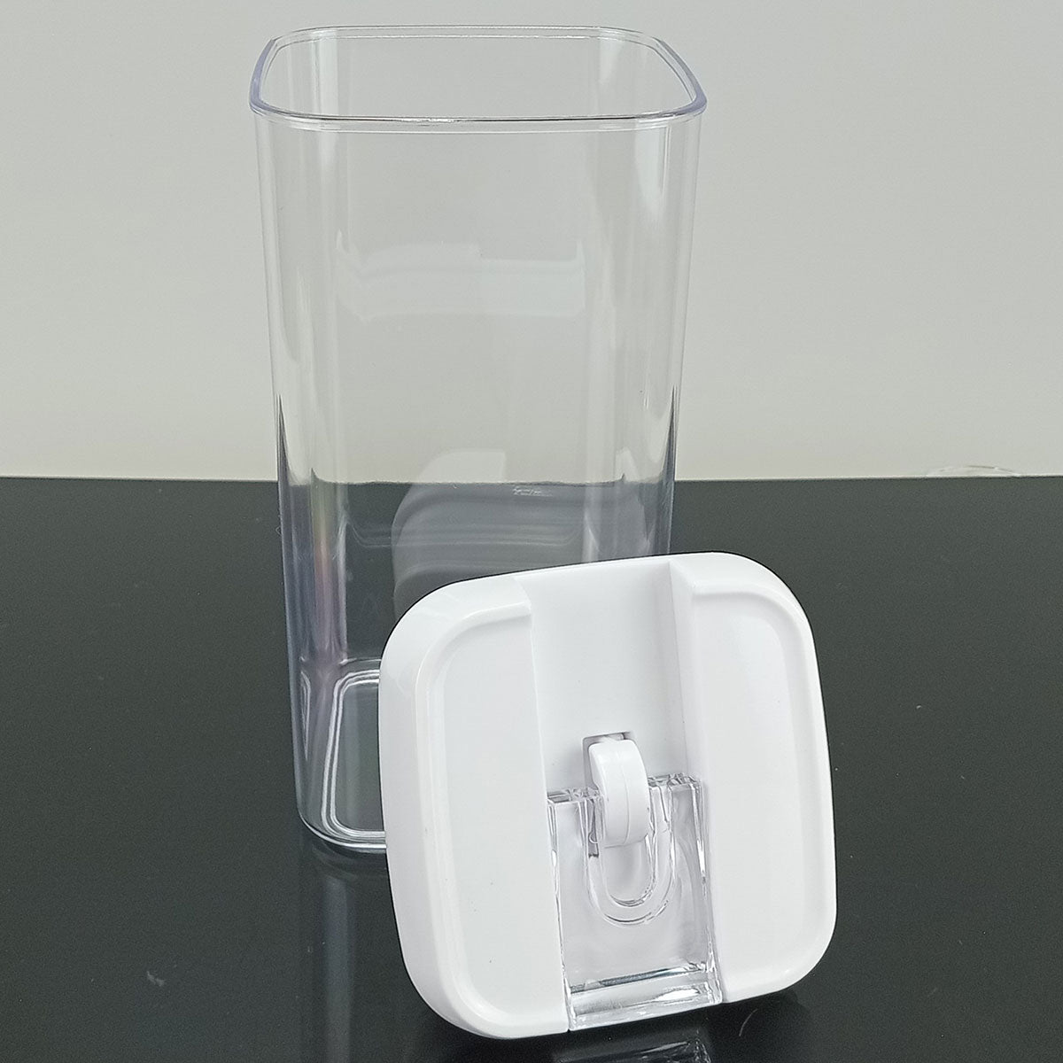 Pote Hermético Pratik Plástico 1,3L Transparente 21x10x10cm