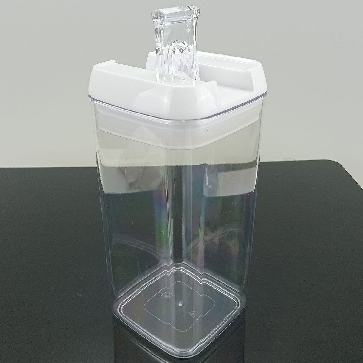 Pote Hermético Pratik Plástico 1,3L Transparente 21x10x10cm