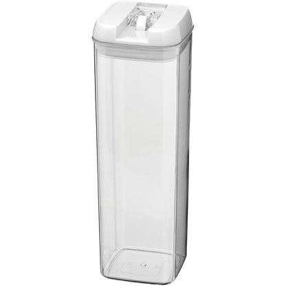 Pote Hermético Plástico 1,9L Pratik Transparente 31x10x10cm