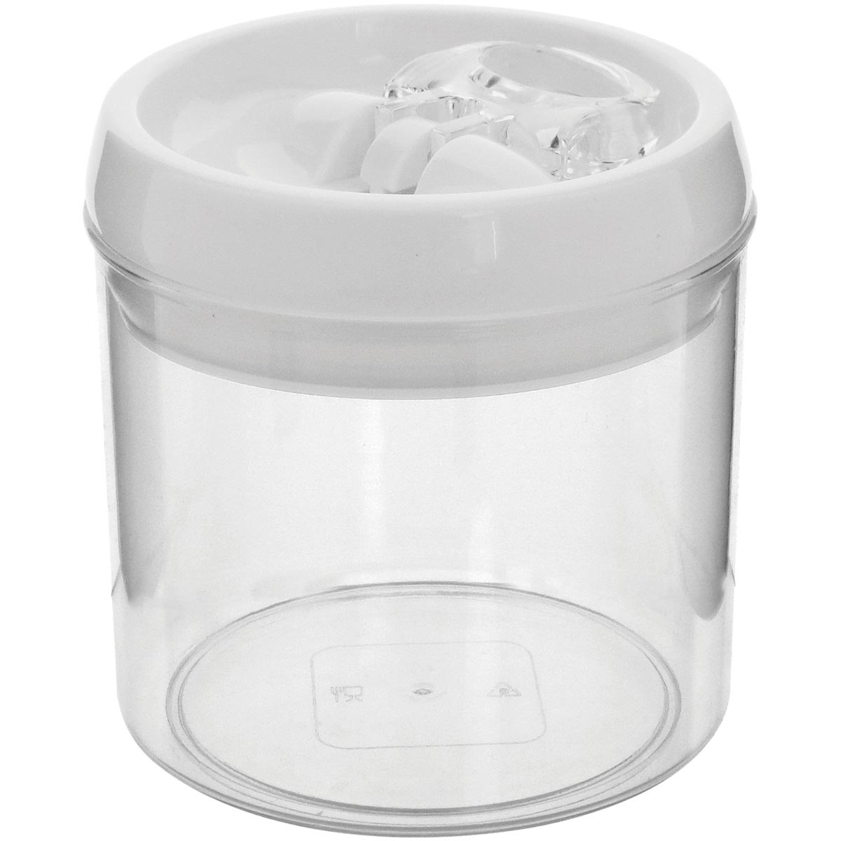 Pote Hermético Pratik 900ml Plástico Transparente para Mantimentos