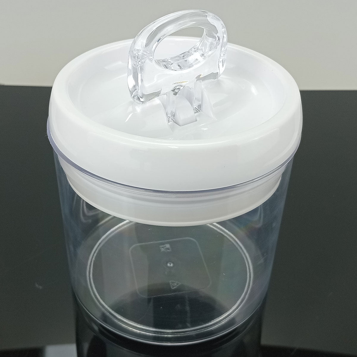 Pote Hermético Pratik 900ml Plástico Transparente para Mantimentos