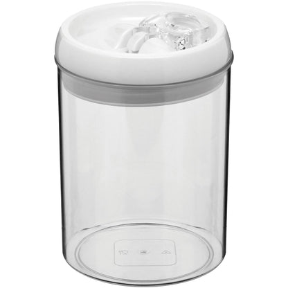 Pote Hermético Plástico Pratik 1,5L Transparente para Armazenamento de Alimentos