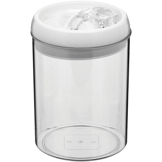 Pote Hermético Plástico Pratik 1,5L Transparente para Armazenamento de Alimentos