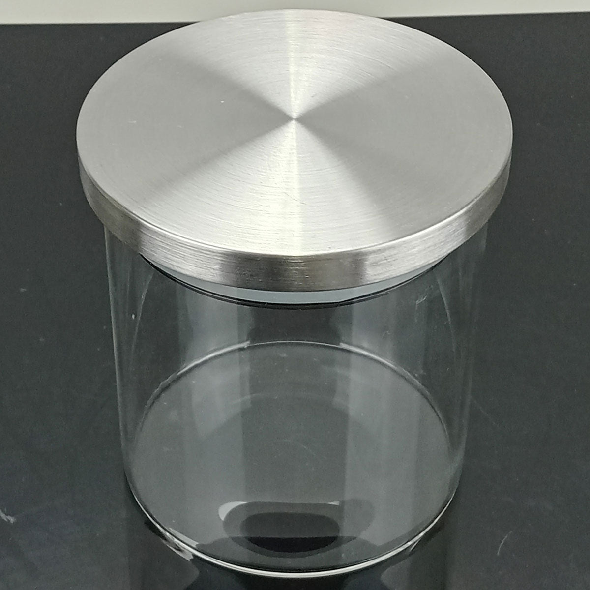 Pote de Vidro Borossilicato 700ml Flavor com Anel Silicone Transparente