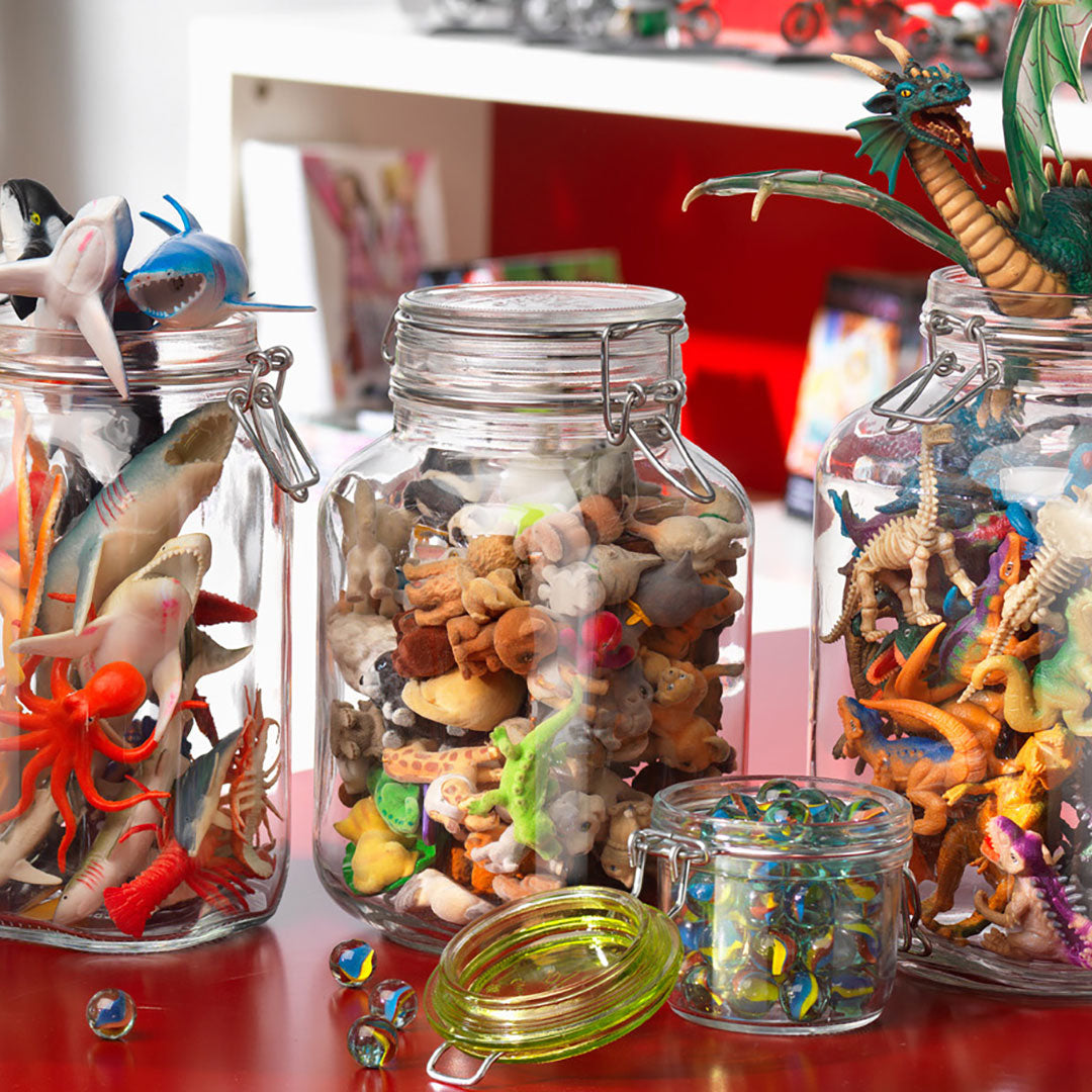 Pote Hermético de Vidro 3L Bormioli Rocco Fido Transparente 24x14cm