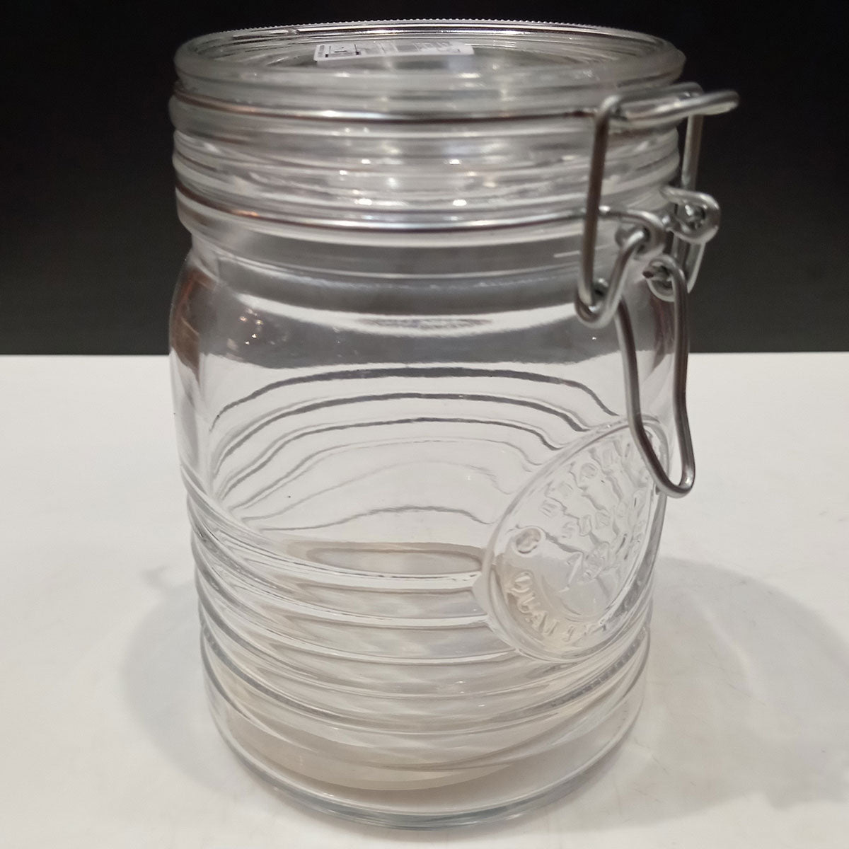 Pote Hermético Bormioli Rocco 750ml Vidro Transparente 14x11cm