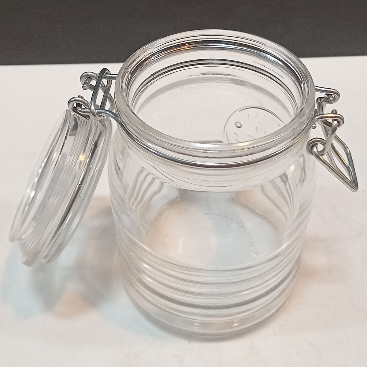 Pote Hermético Bormioli Rocco 500ml Vidro Transparente Tampa Rosca