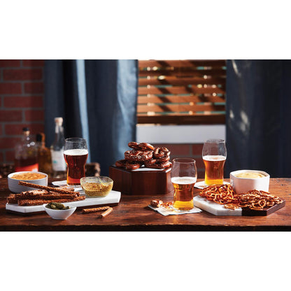 Tábua de Mármore para Servir Libbey Urban 2x38x13cm Branca