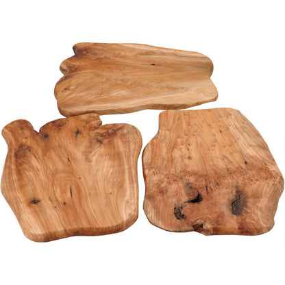 Tábua para Servir Madeira Natural 42x30cm - Wood