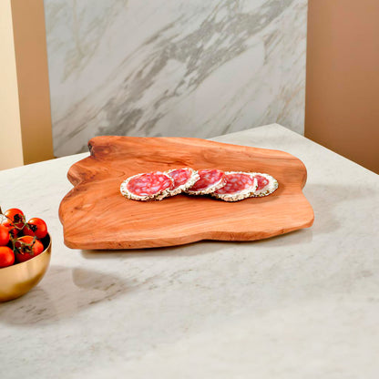 Tábua para Servir Madeira Natural 42x30cm - Wood