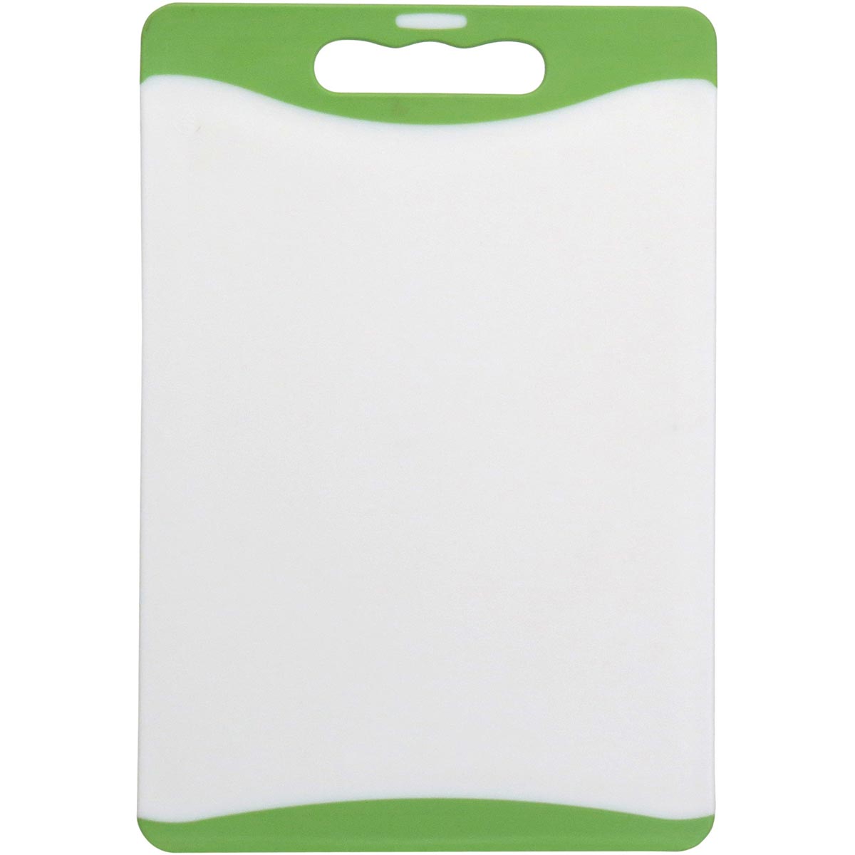 Tábua Culinária Antiderrapante Plástica Verde 36x25cm