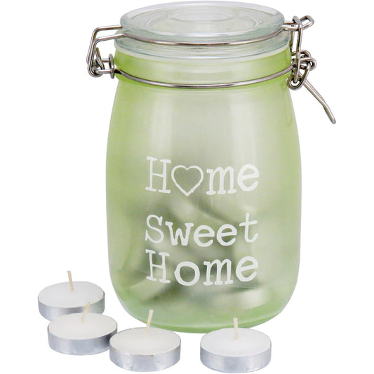 Conjunto de Velas Decorativas 25 Peças Parafina Verde