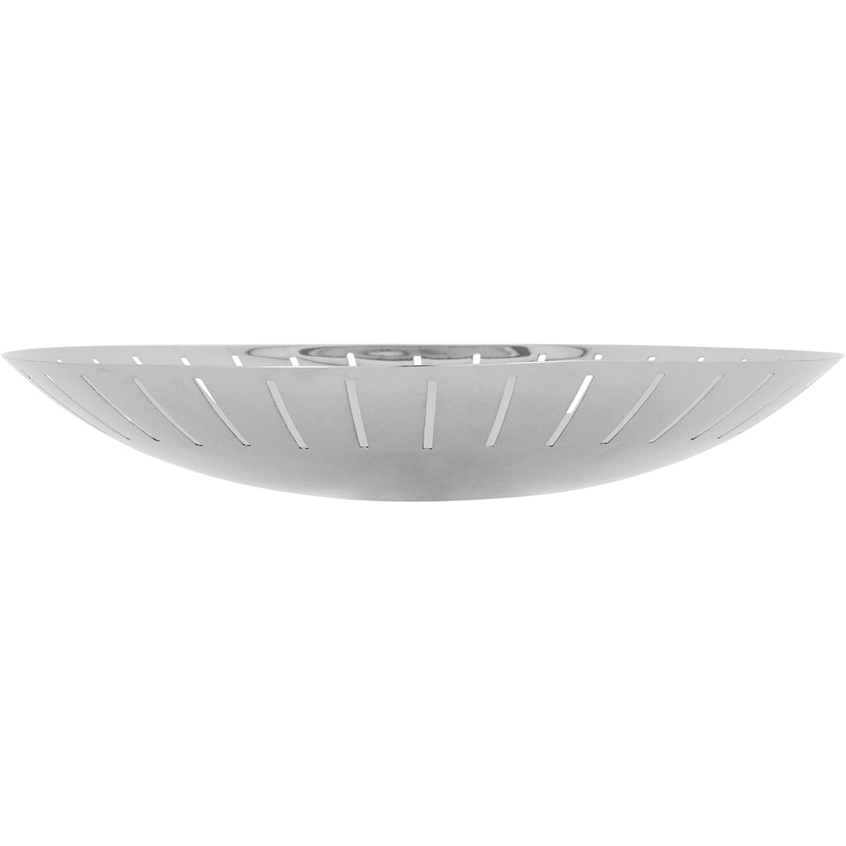 Centro de Mesa Inox Home&Co Lunaria 36x36x6cm Prata Decorativo