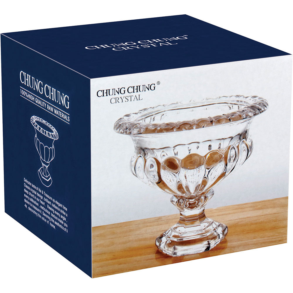 Centro de Mesa Proença Cristal Eco Transparente 15x20x20cm