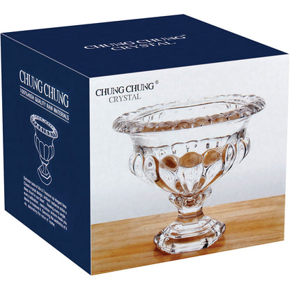 Centro de Mesa Proença Cristal Eco Transparente 15x20x20cm