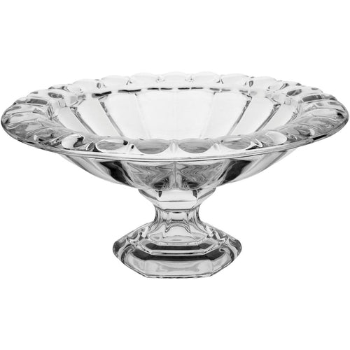 Centro de Mesa Proença Cristal Transparente 15x33x33cm Elegante