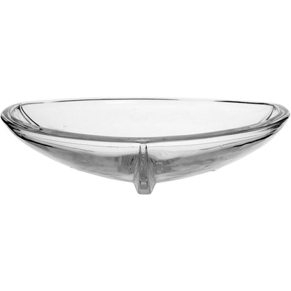 Centro de Mesa Decorativo YOHANNA Cristal Eco Transparente 8x33x33cm