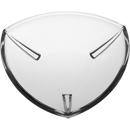 Centro de Mesa Decorativo YOHANNA Cristal Eco Transparente 8x33x33cm