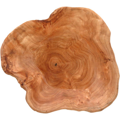 Centro de Mesa Wood Madeira Natural 14x44x40cm Decorativo