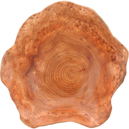 Centro de Mesa Wood Madeira Natural 14x44x40cm Decorativo