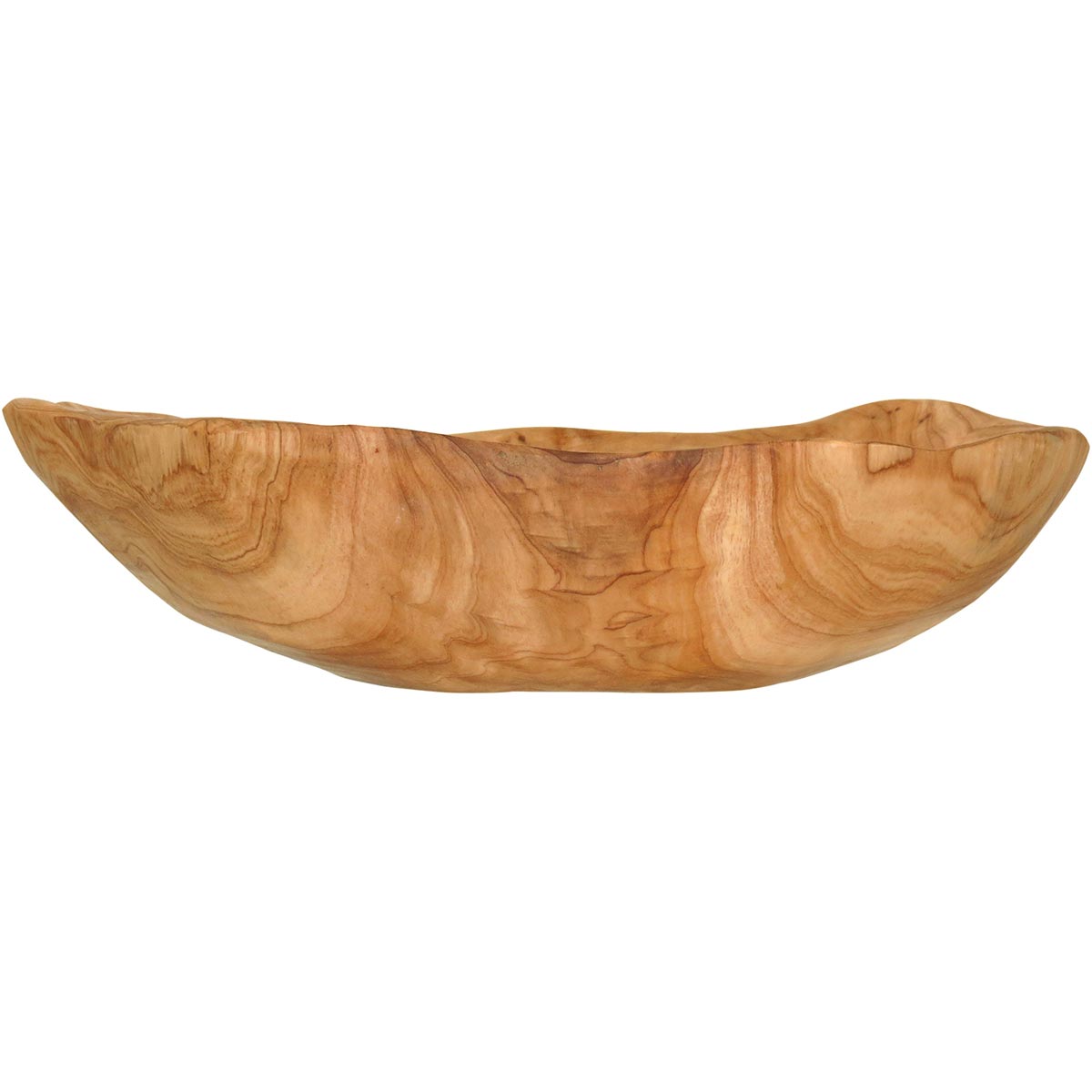 Centro de Mesa Wood Madeira Natural 14x44x40cm Decorativo