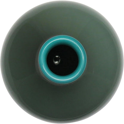 Garrafa Decorativa de Vidro Cyan 29x20cm para Bebidas - Verde