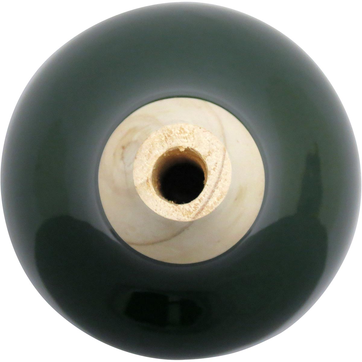 Garrafa Decorativa Cerâmica Verde Foglio 35x15x15cm à Prova de Vazamentos