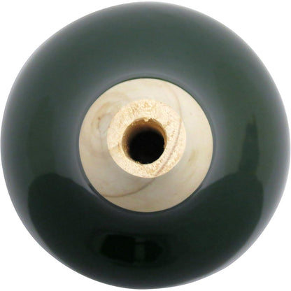 Garrafa Decorativa Cerâmica Verde Foglio 35x15x15cm à Prova de Vazamentos