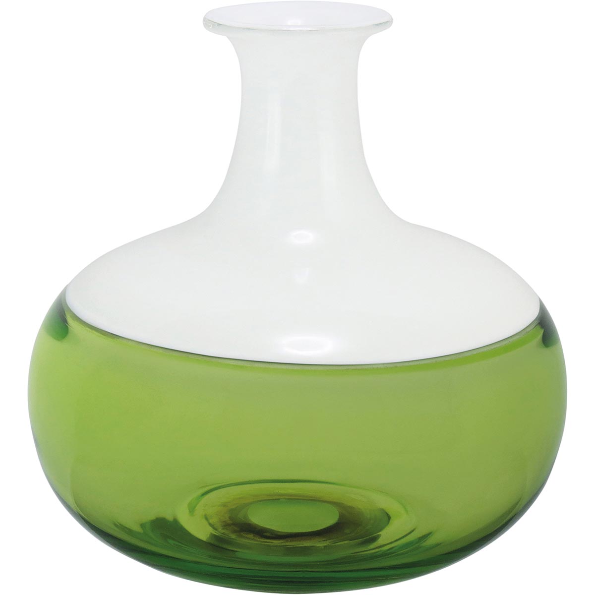 Garrafa Decorativa de Vidro Verde Thyara 21cm - Estilo e Qualidade