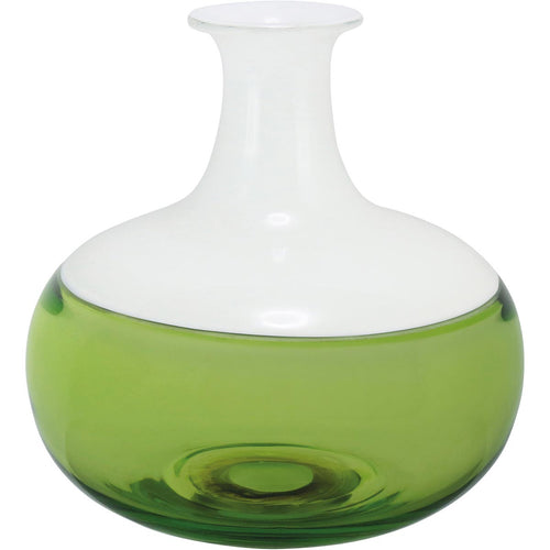 Garrafa Decorativa de Vidro Verde Thyara 21cm - Estilo e Qualidade