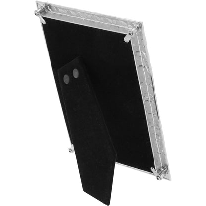 Porta-Retrato Metal Prata 10x15cm Fenice Home&Co 18x12x1cm