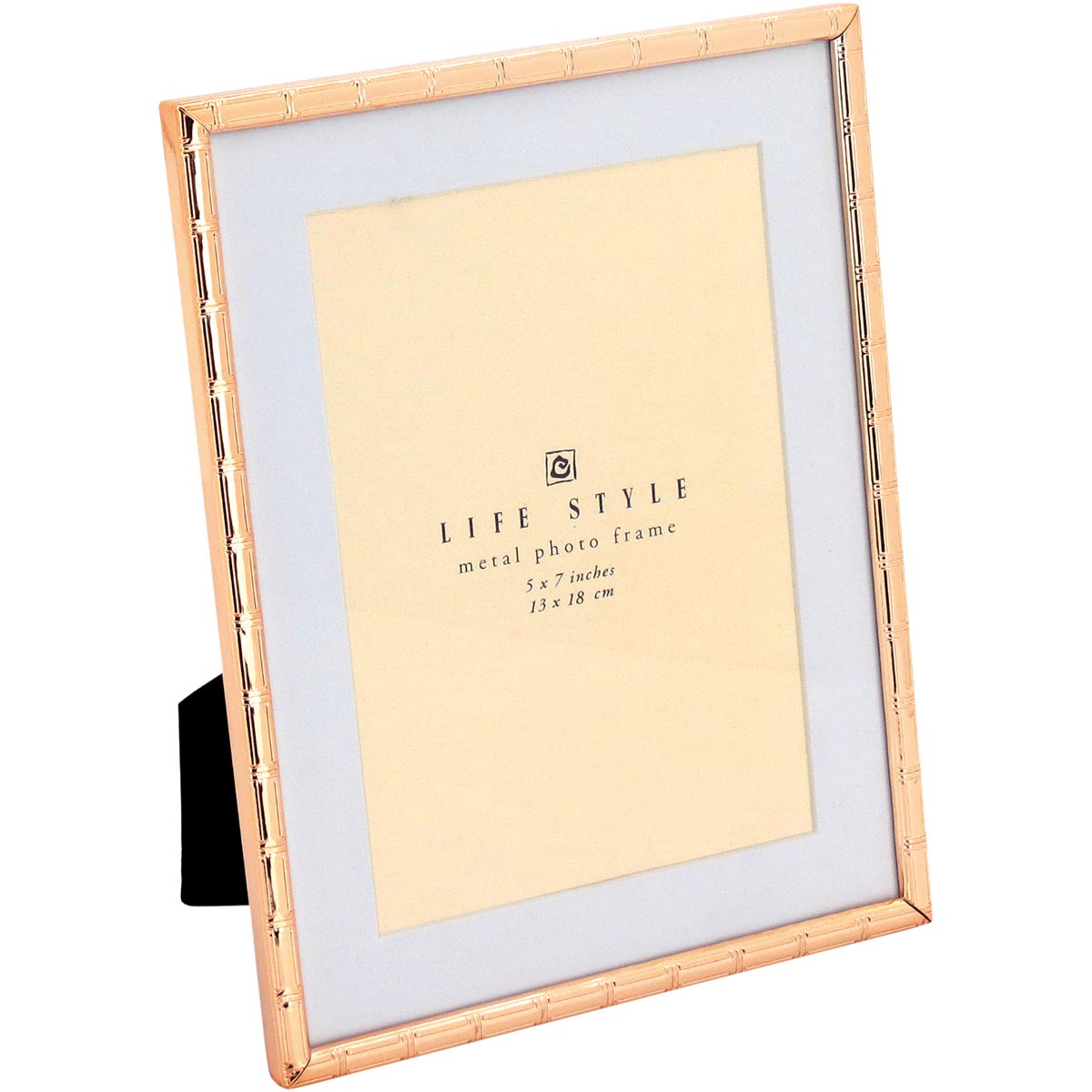 Porta-retratos 13x18 Calina Metal Cobre 23x18x3cm Home&Co