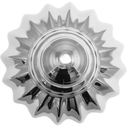 Potiche Cerâmica Prata Argel 20x18cm - Armazenamento e Decoração