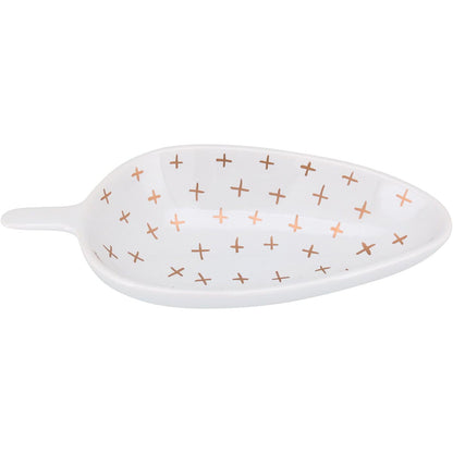 Adorno Decorativo Cerâmica Dourada Magical 26cm x 12cm x 5cm