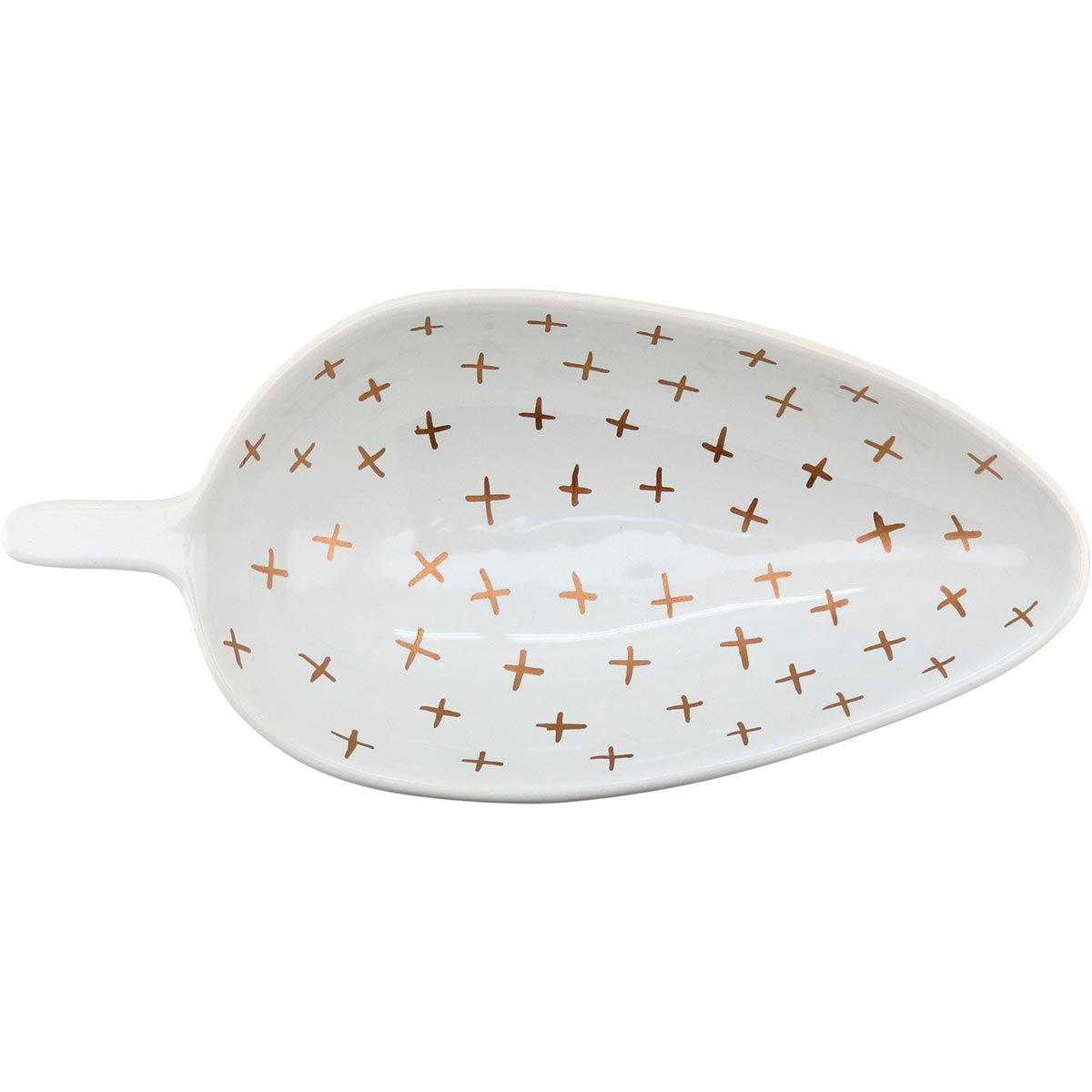 Adorno Decorativo Cerâmica Dourada Magical 26cm x 12cm x 5cm