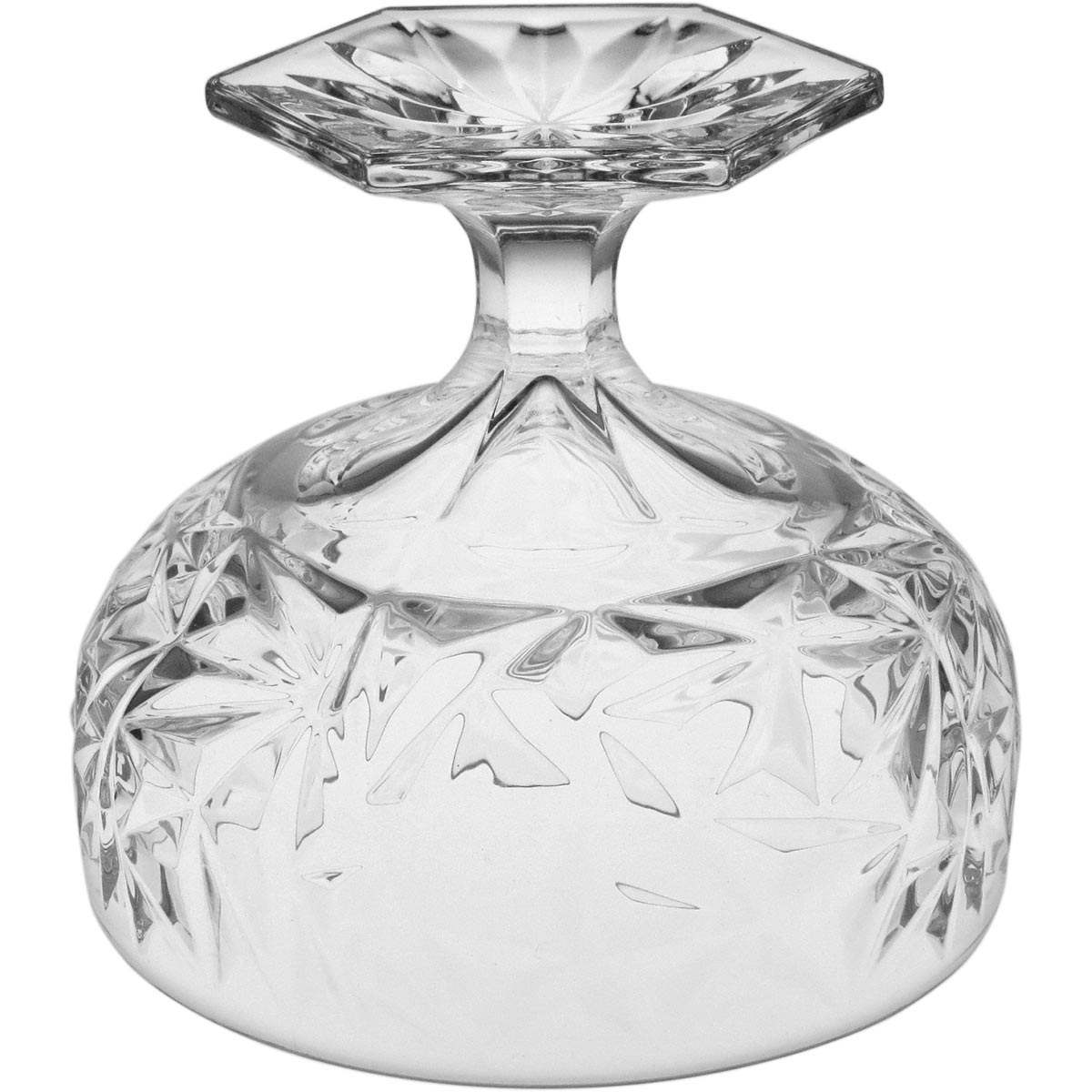 Potiche Ally em Vidro Transparente 24x16cm - Armazenamento Elegante