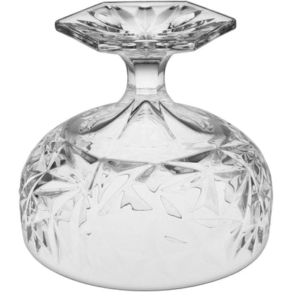 Potiche Ally em Vidro Transparente 24x16cm - Armazenamento Elegante