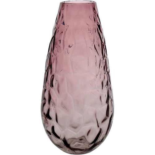 Vaso Orium Vidro 36x18x18cm Rosa